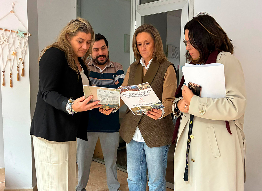 Luisa Sanchez visita ASEM vigo