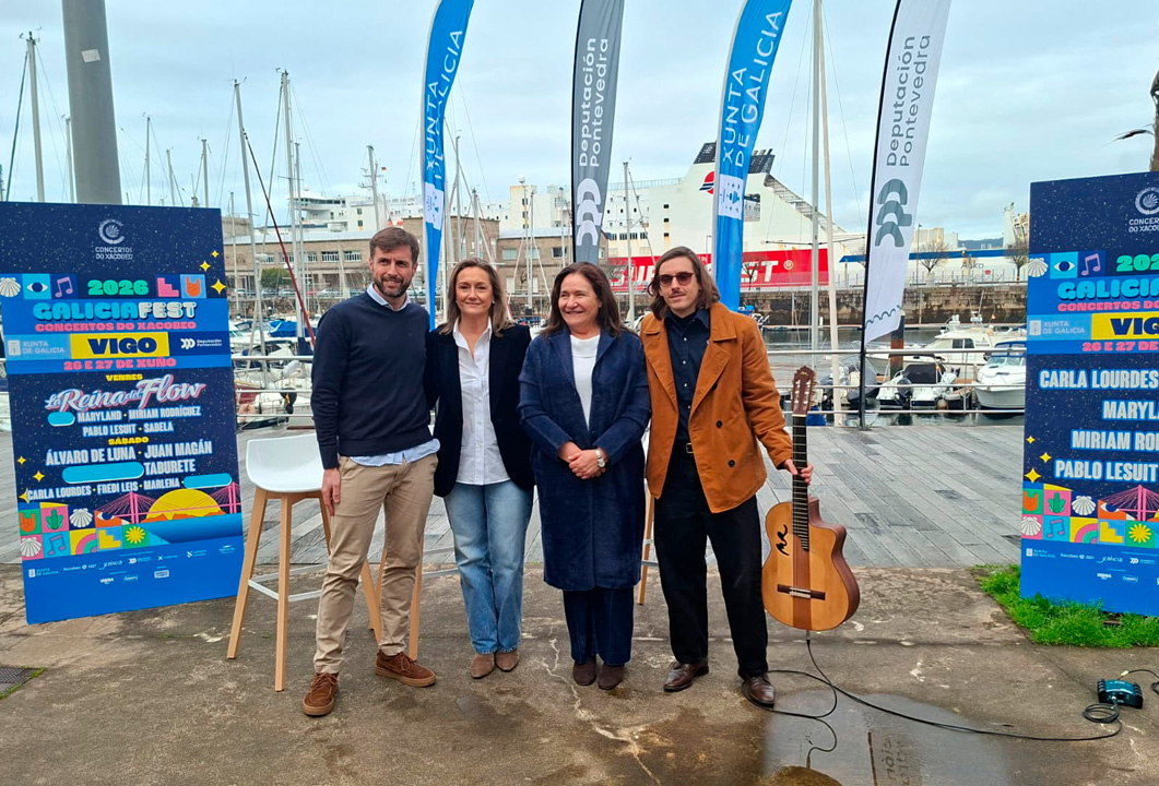 Novas incorporacións ao cartel do Galicia Fest 2026