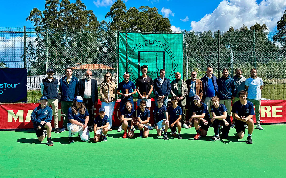 Luisa Sánchez asiste en Sanxenxo á final do ITF World Tennis Tour M15