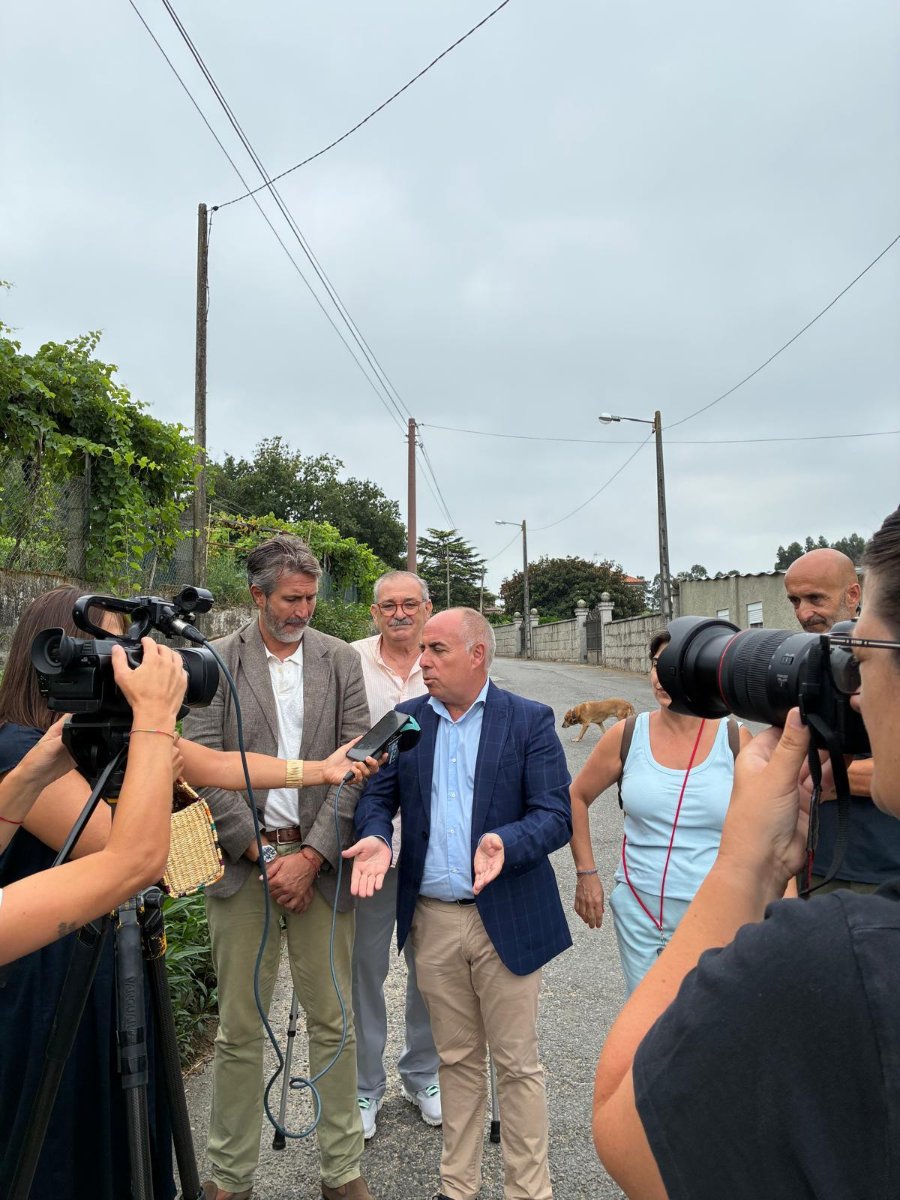 A Deputación destina 130.000 euros á mellora do camiño da Renza e a travesía Nogueirido, en Vilagarcía de Arousa