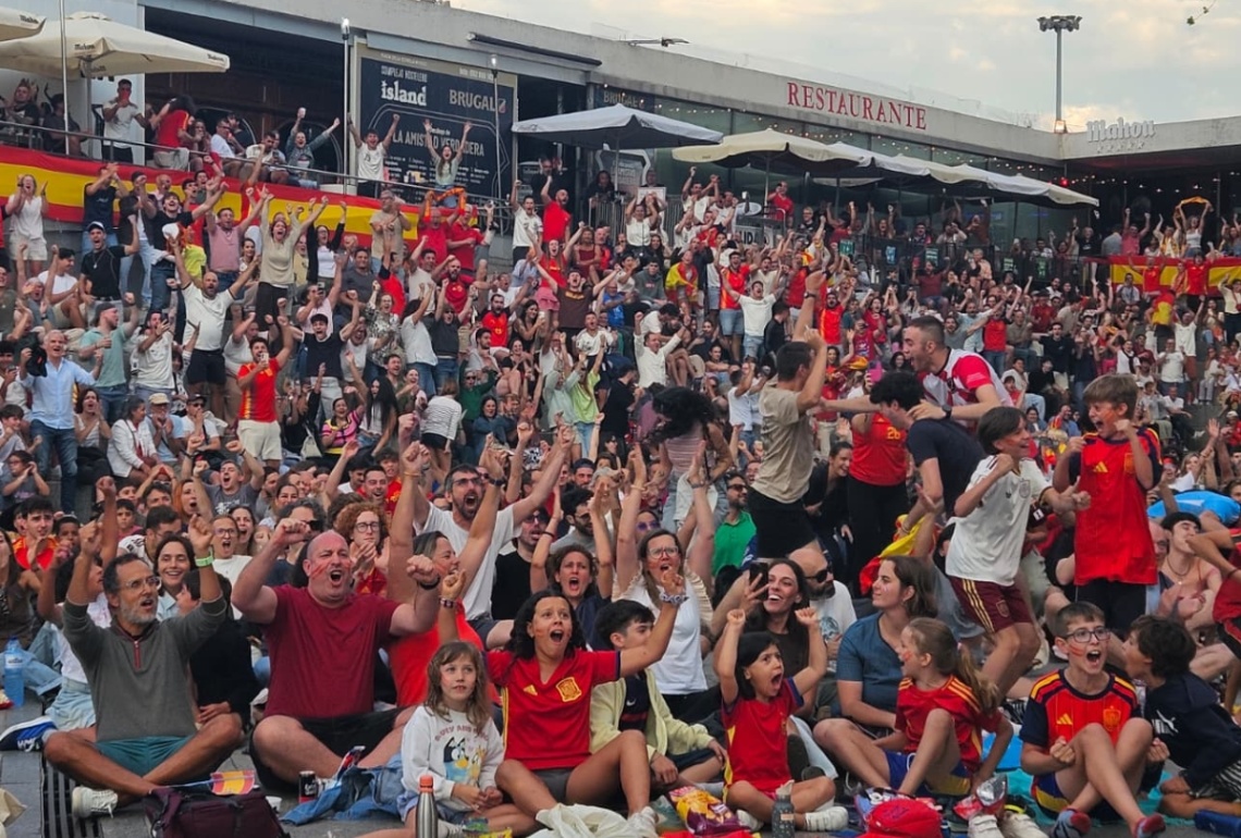 A Deputación de Pontevedra instalará unha pantalla xigante este domingo no centro de Vigo para animar a España na final do Mundial