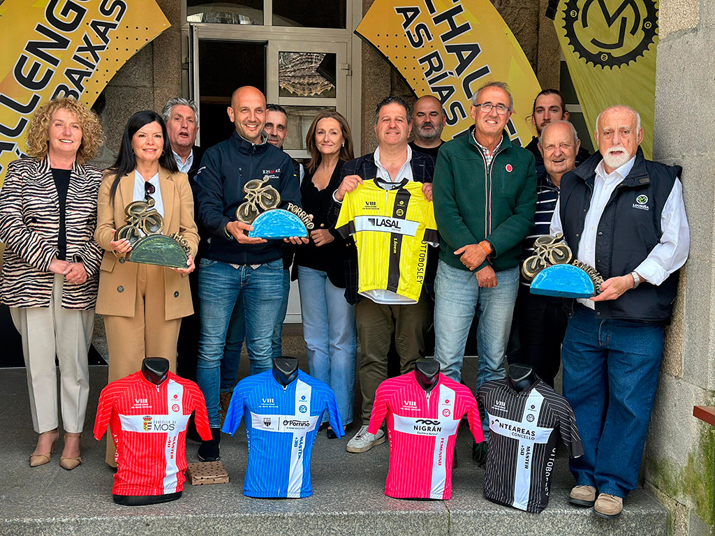 Luisa Sánchez, participou hoxe no Porriño na presentación do VIII Challenge As Rías Baixas