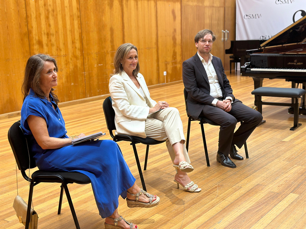 Presentación do concurso internacional de piano cidade de Vigo