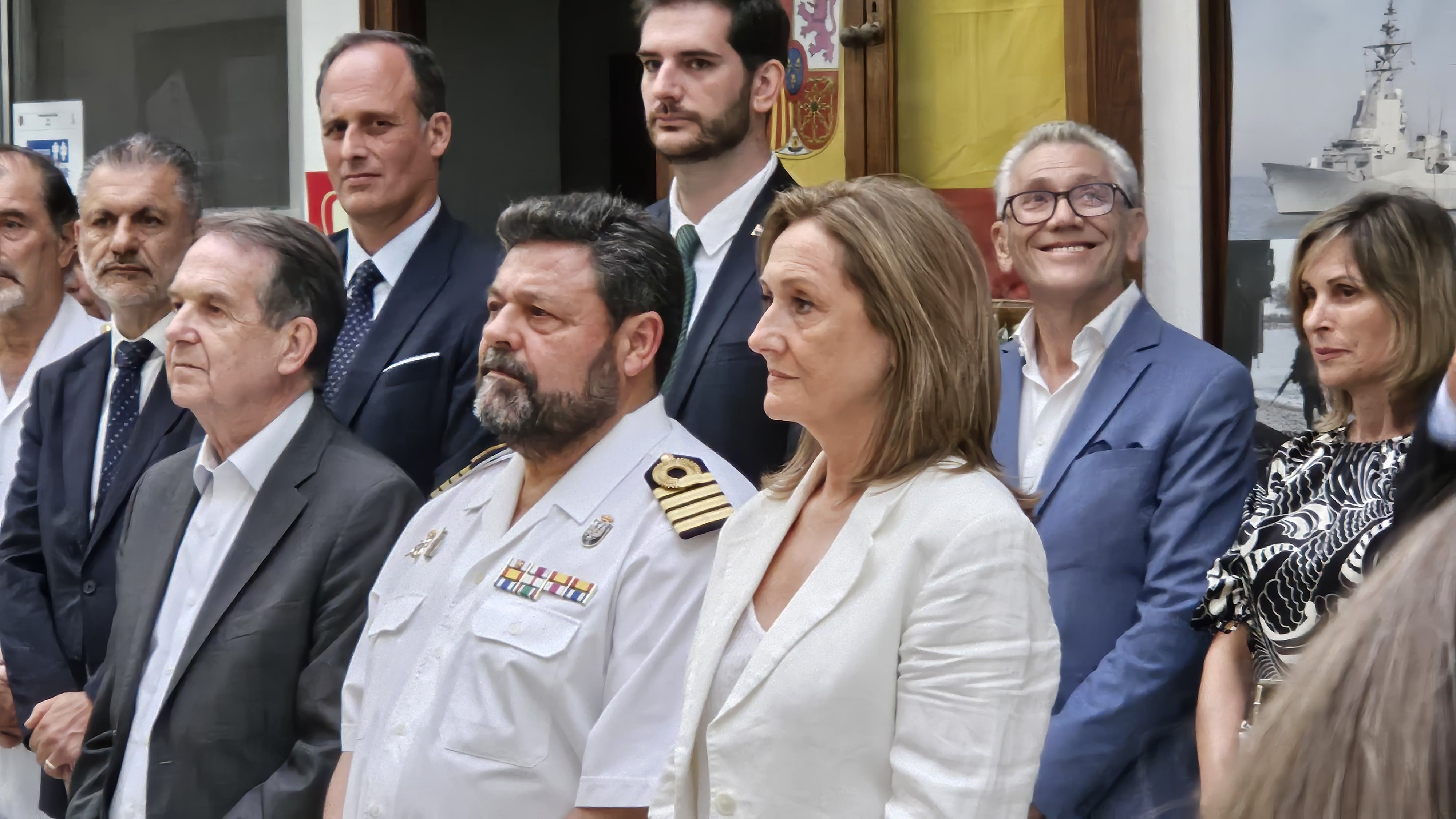 Recepción institucional da Comandancia Naval de Vigo