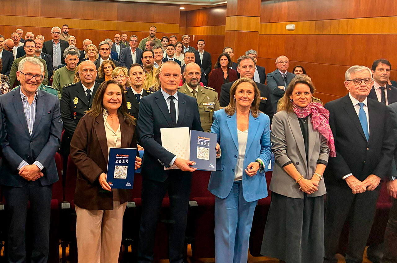 Luisa Sánchez participa na clausura da Asemblea Xeral Ordinaria da Confederación Empresarial de Pontevedra