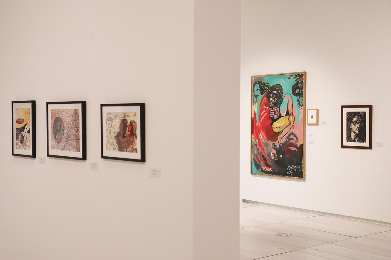 A Deputación activa as visitas guiadas á exposición antolóxica sobre Mercedes Ruibal e Agustín Pérez Bellas no Museo de Pontevedra