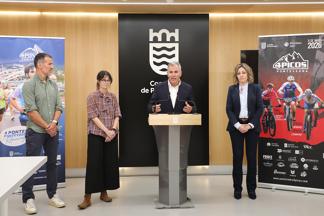 Rafa Domínguez participa na presentación da Pontevedra 4 Picos
