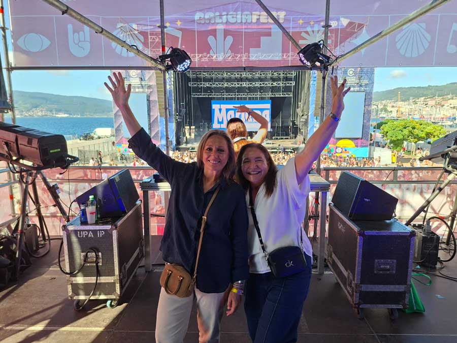 Luisa Sánchez na segunda edición no Galicia Fest 
