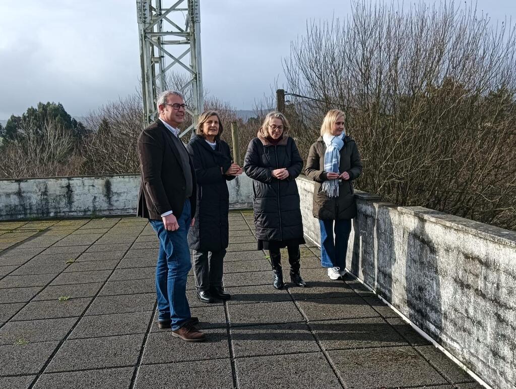 A deputada provincial Belén Cachafeiro visitou as instalacións