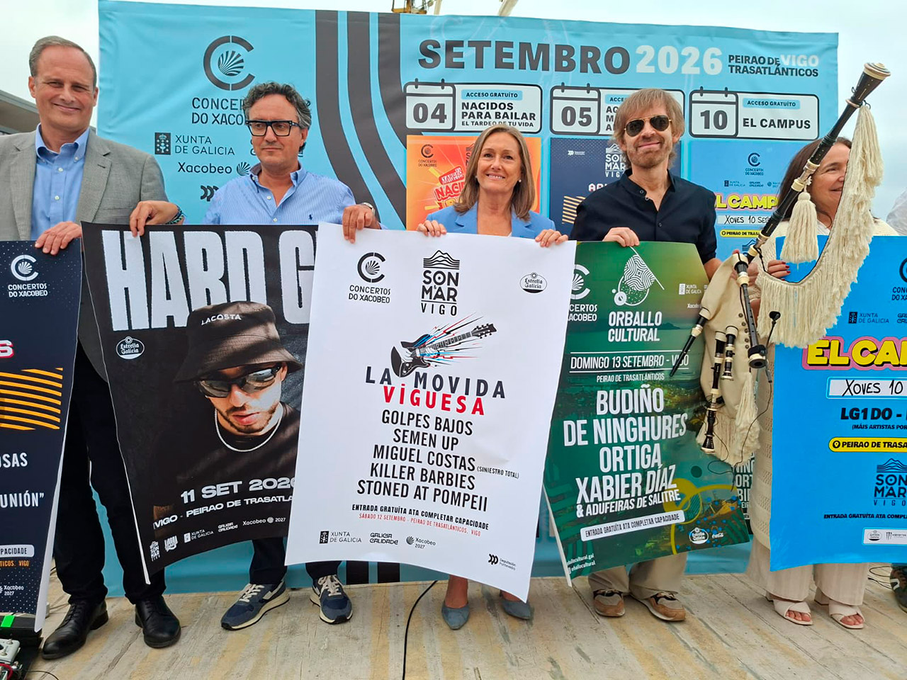 Luisa Sánchez salienta o amplo cartel do Festival Son e Mar, que trae a Vigo a LG1DO, DJ Barce, Budiño, Ortiga, Safri Duo, Amistades Peligrosas, Cómplices e Tam Tam Go