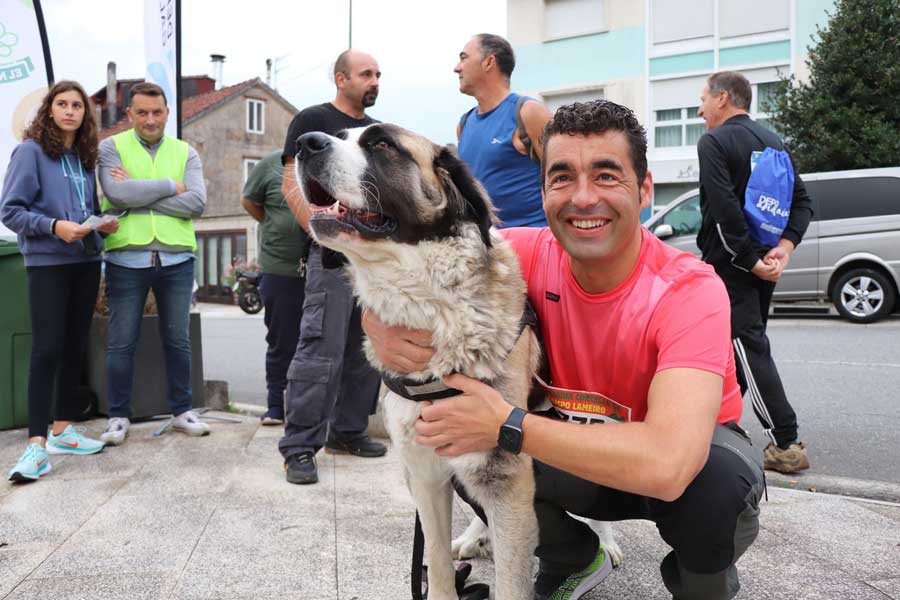 Luis López na andaina da Fundación Andrea