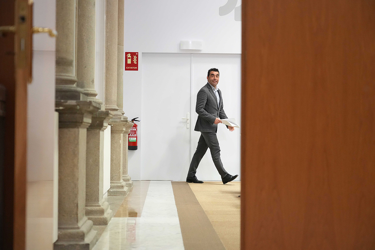 Conferencia de prensa de Luis López