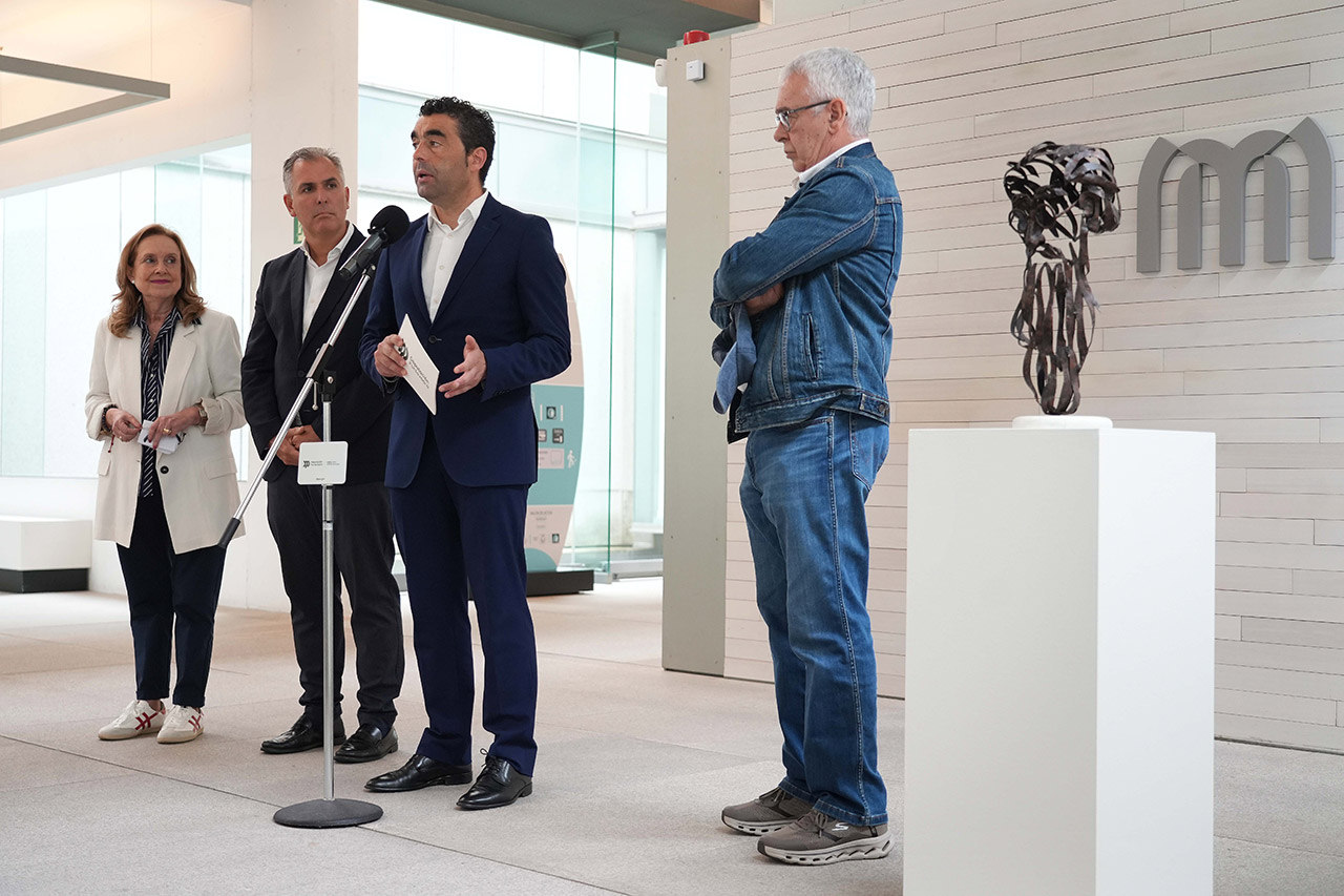 Luis López e Rafa Domínguez anuncian a adquisición da maior colección que existe sobre Valle-Inclán para facer do Museo unha referencia en España sobre a súa figura