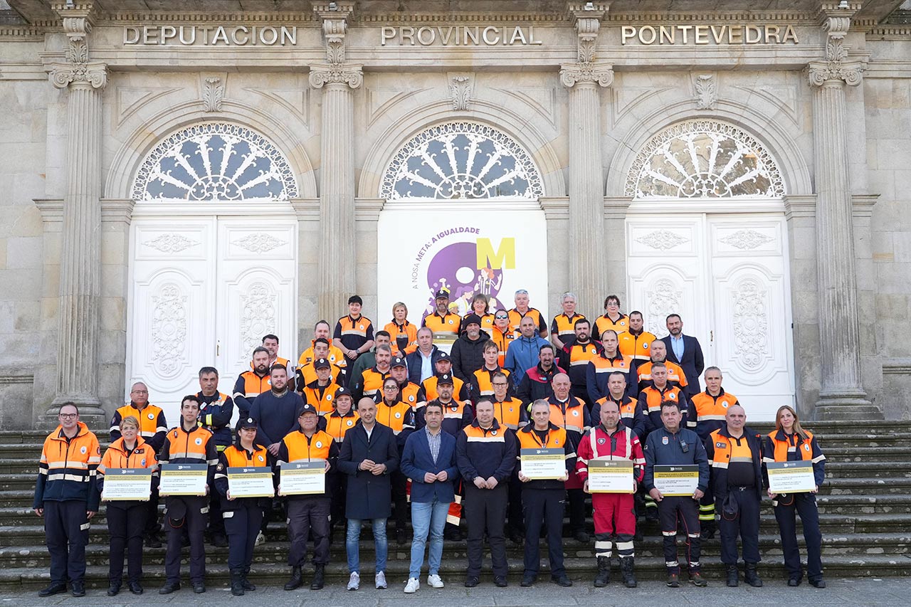 A Deputación ultima os días para que as agrupacións de Protección Civil da provincia soliciten axudas provinciais por valor de 100.000 €