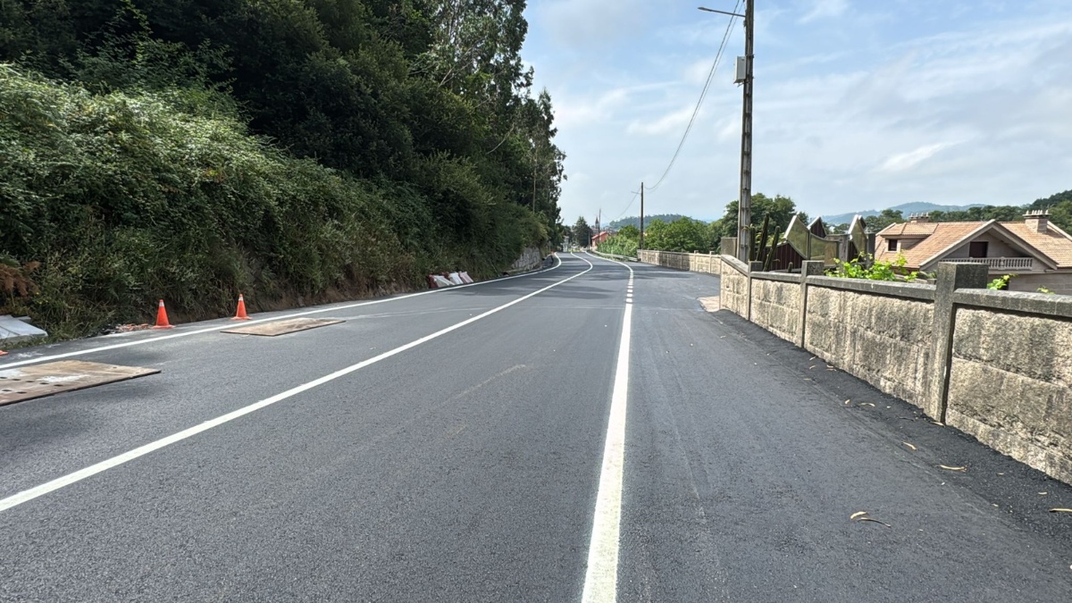 A DEPUTACION REMATA OBRA DE URXENCIA NA ESTRADA EP 8002 CALDAS SAN CLEMENTE 25-06-2026