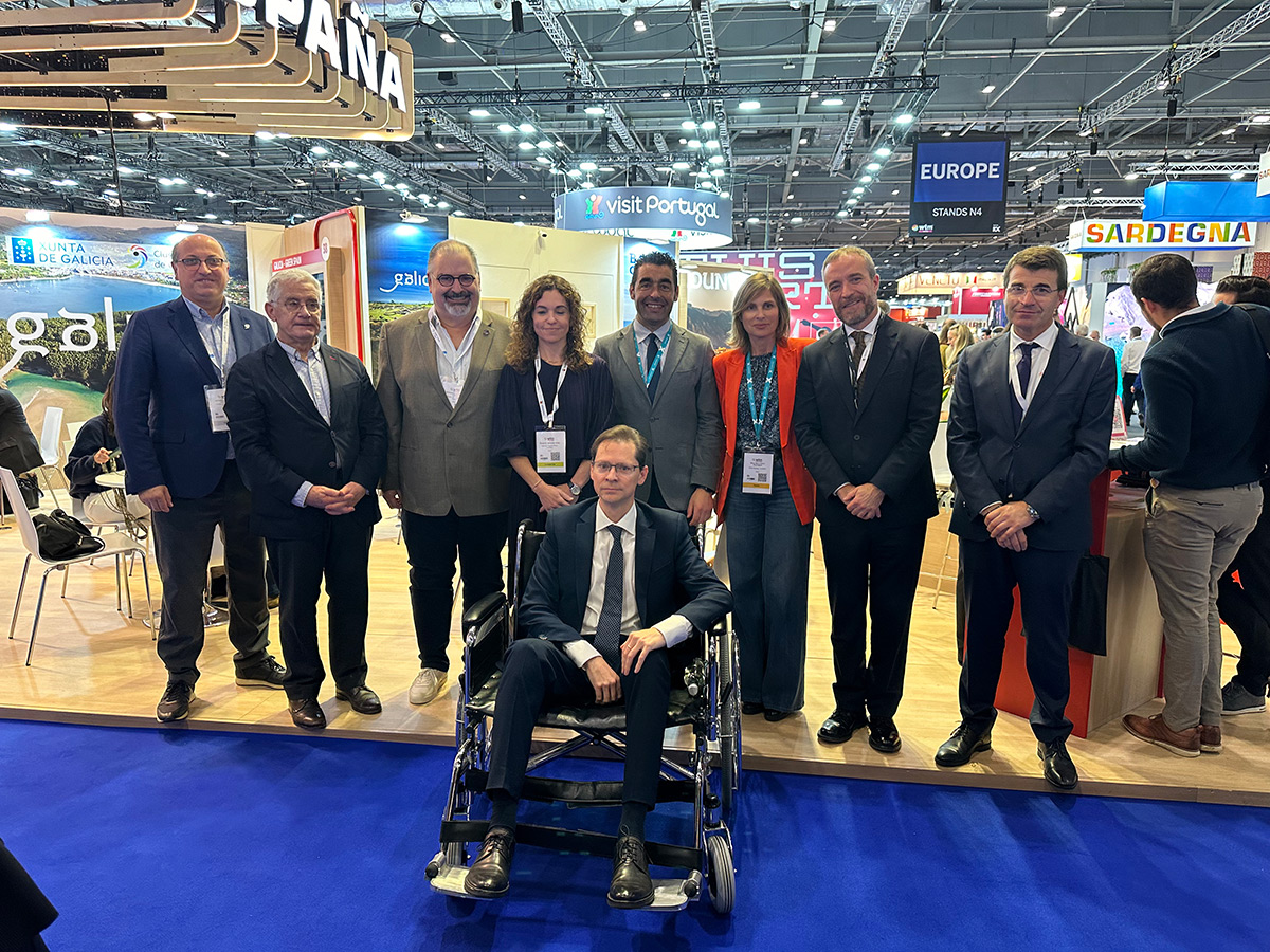 Luis López na feira internacional WTC de Londres 