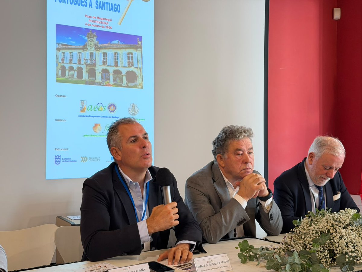 Noticia - RAFA DOMINGUEZ CONGRESO HOSPITALEIROS CAMINO PORTUGUES 03-10-2026