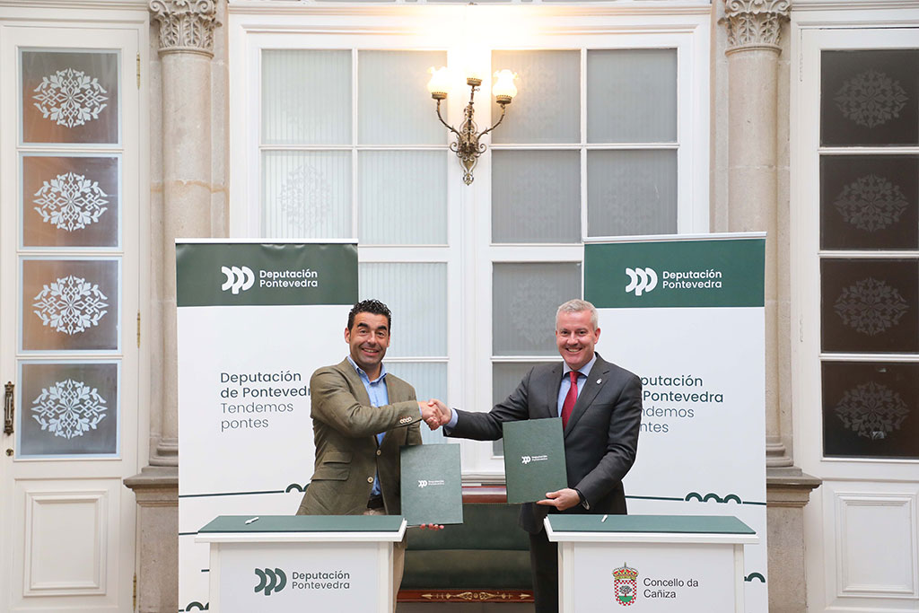 Luis López co alcalde da Cañiza, Luis Piña