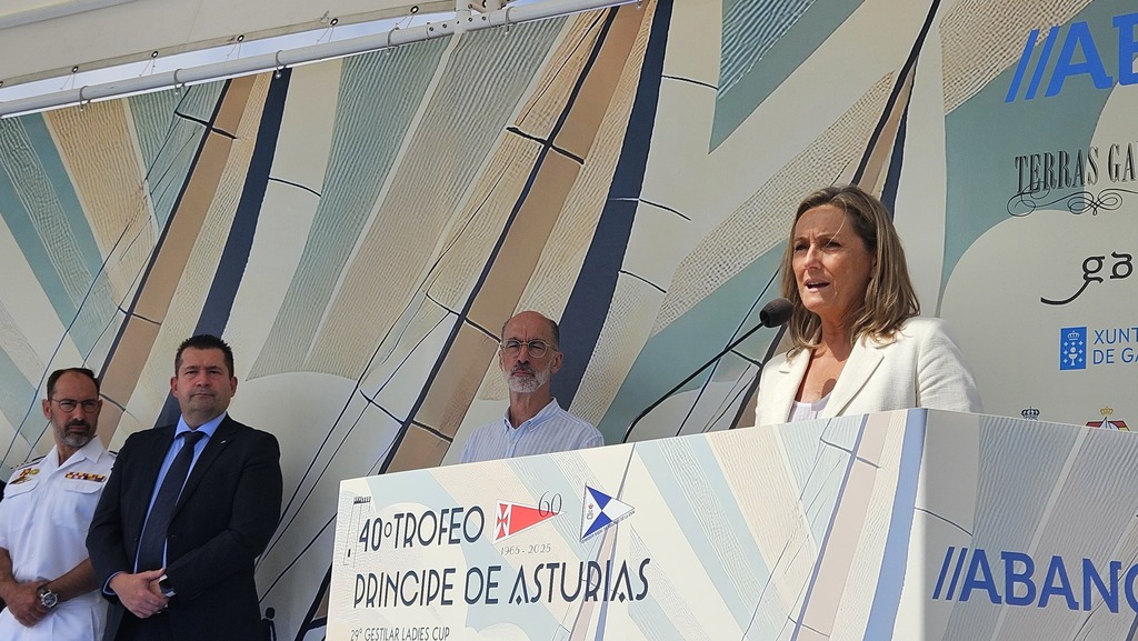 Luisa Sánchez, acaba de participar na presentación da edición número 40 do Trofeo Príncipe de Asturias