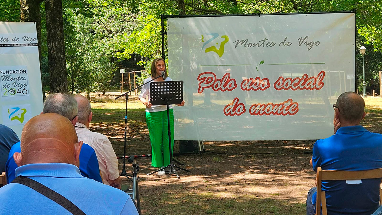 Luisa Sánchez amosa a súa aposta por “un Vigo verde” e pon en valor o papel esencial das comunidades de montes