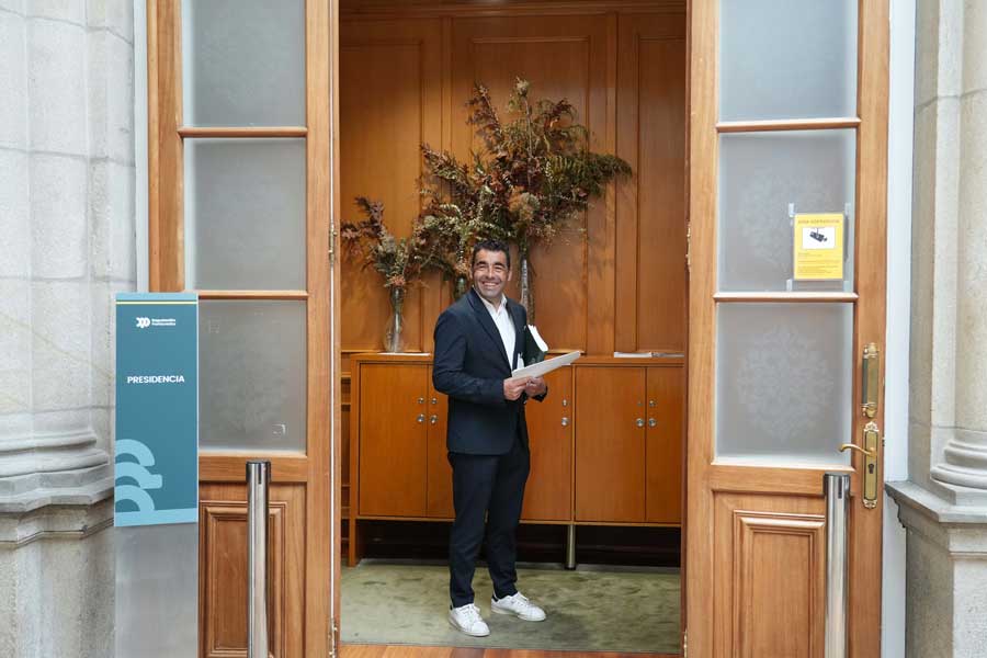 Luis López no pazo provincial