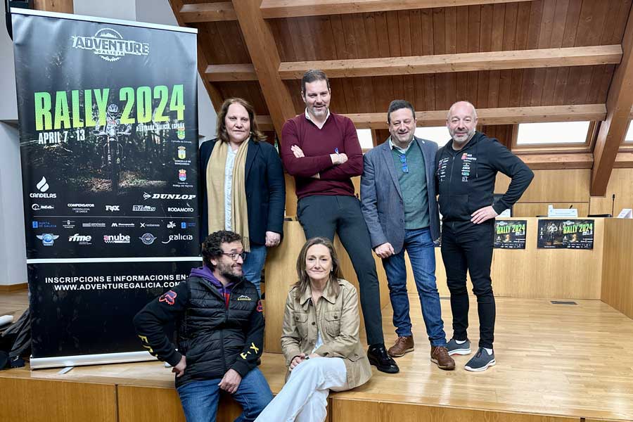 Luisa Sánchez na presentación do Galicia Rally 