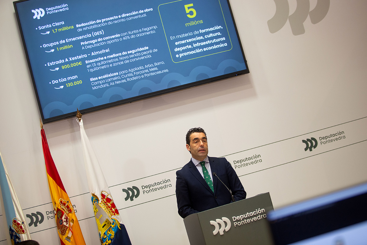 Rolda de prensa de Luis López