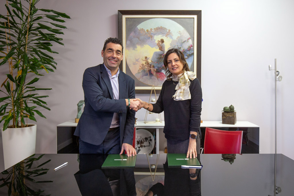 Luis López e a rexedora Sandra González