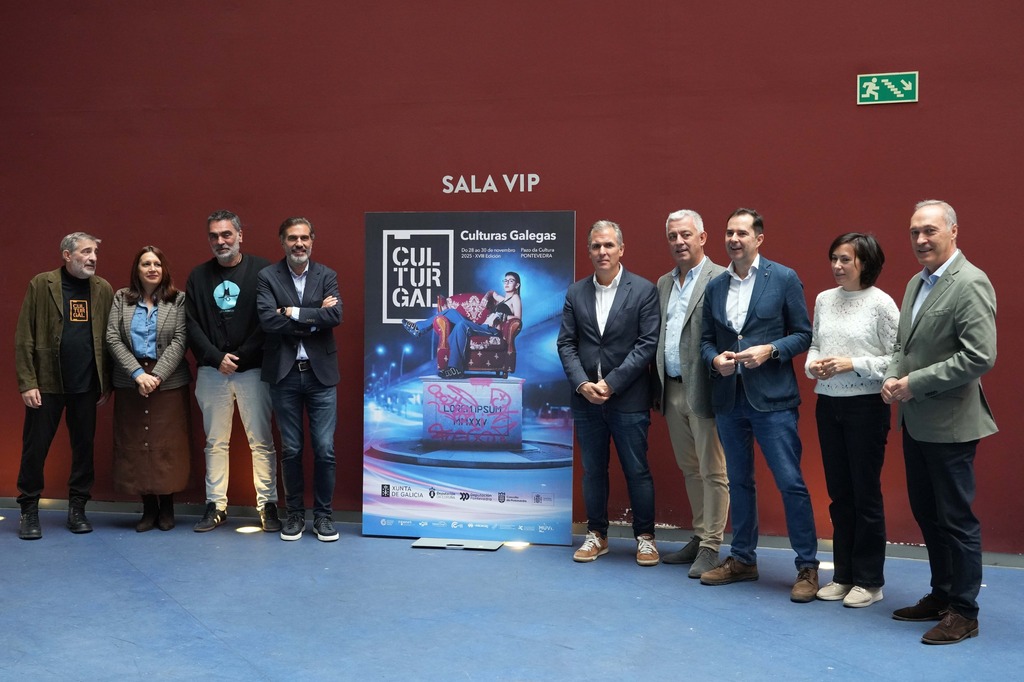 O vicepresidente Rafa Domínguez avanza a programación que levará a Deputación á Culturgal baixo o lema “Unha provincia para cantar a cultura”