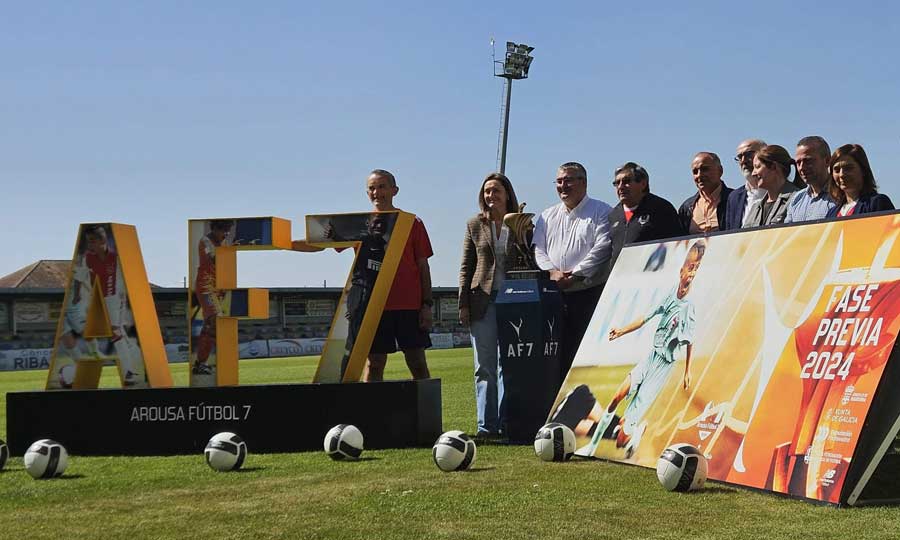 Presentación del campeonato de fútbol AF7