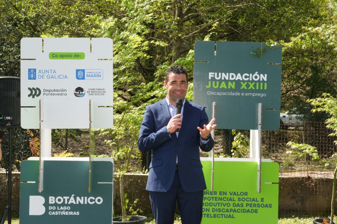 LUIS LOPEZ INAUGURACION JARDIN BOTANICO JUAN XXIII APOIO DEPUTACION 09-04-2026