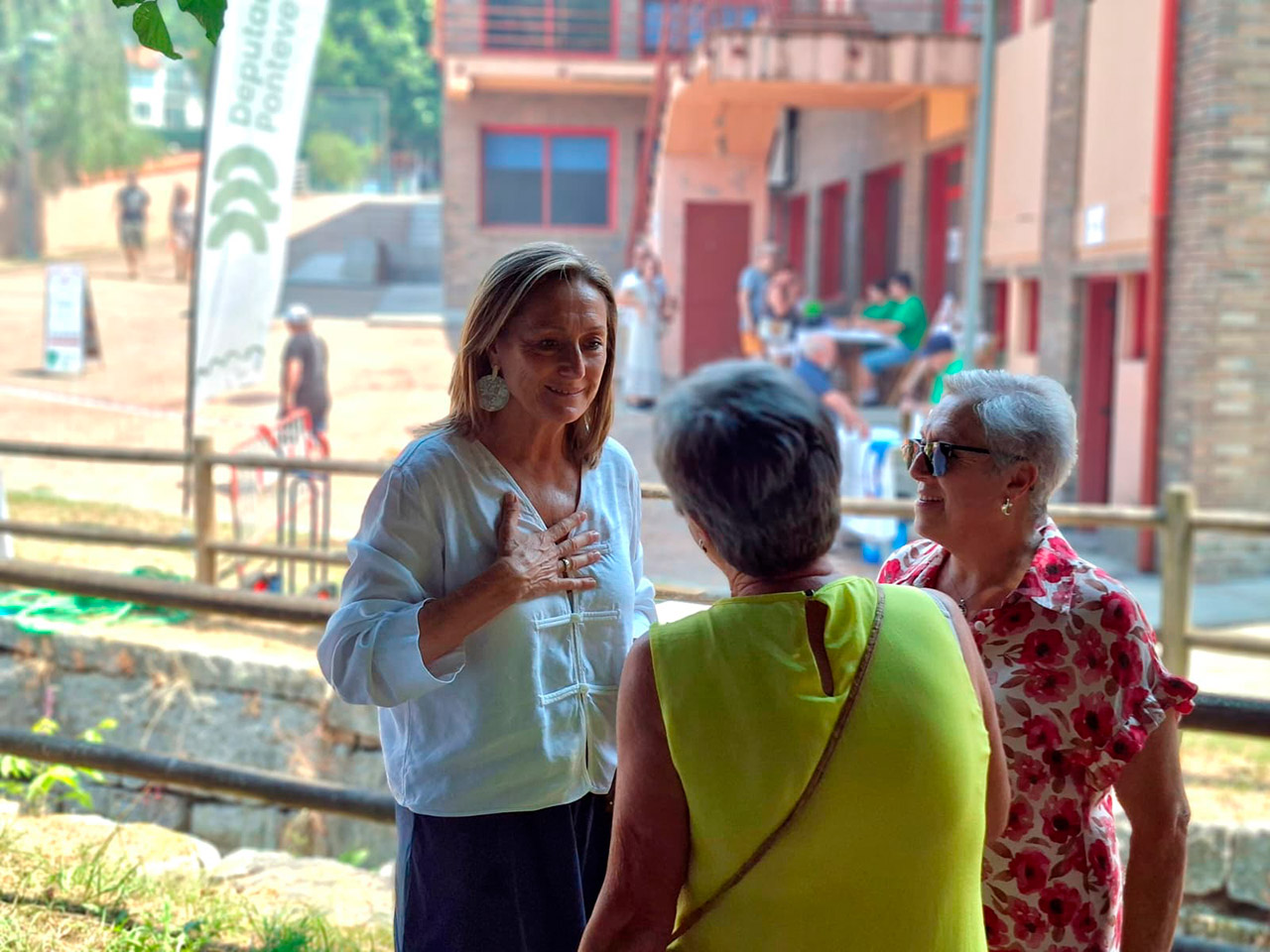 Luisa Sánchez participa na Festa do Socio da Sociedade Helios de Bembrive