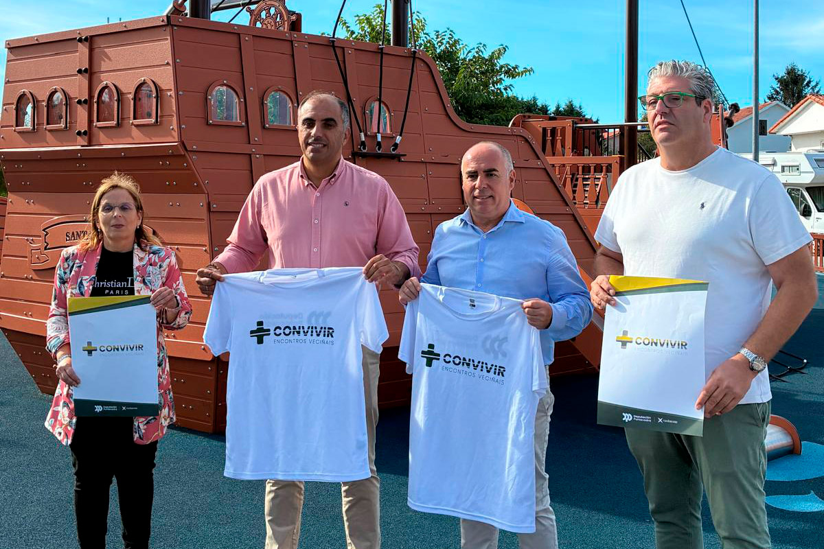 A Deputación continúa o vindeiro 26 de setembro en Poio coa nova edición do programa +Convivir, que chegará a máis de 30 concellos entre 2026 e 2027