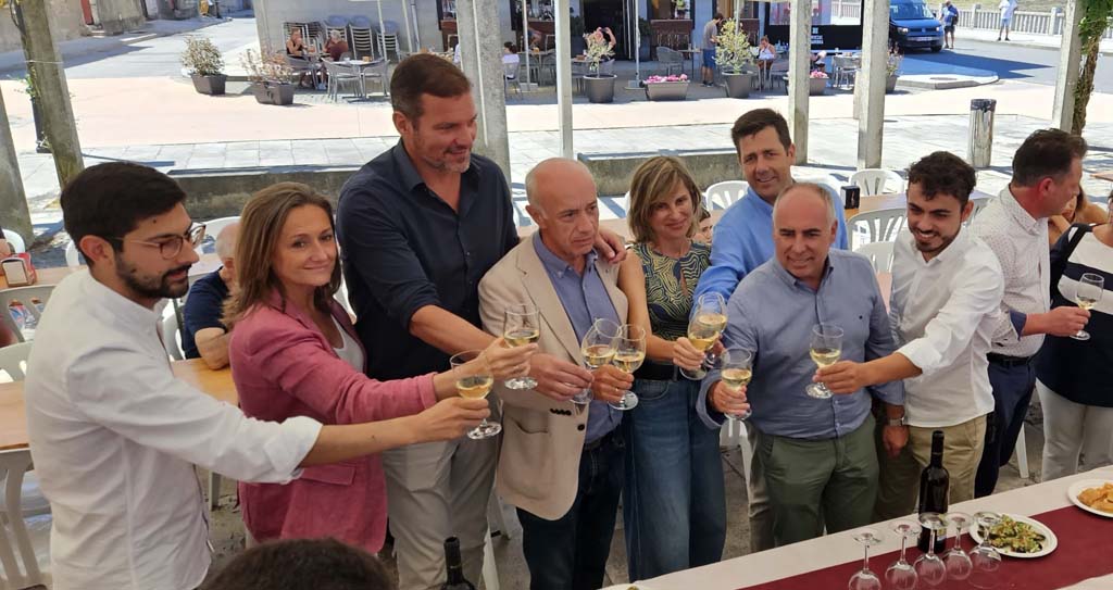 inauguración da XXX Festa do Mexillón e do Berberecho en Vilanova de Arousa