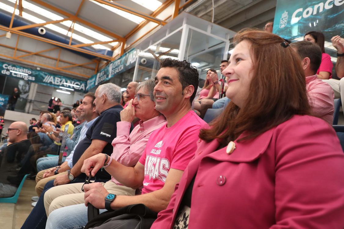 Luis López partido Asobal Cangas Cancro Mama Adicam