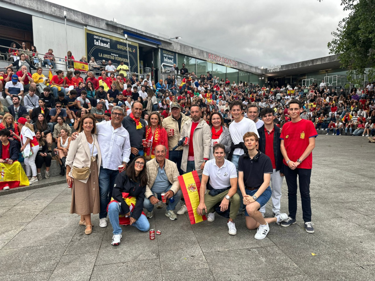A Deputación instalará unha pantalla xigante na Praza da Estrela de Vigo para seguir o España-Bélxica de cuartos de final do Mundial