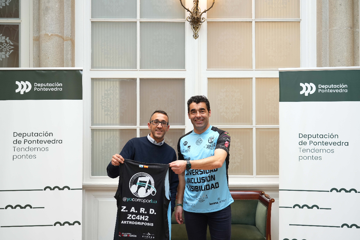 Luis López suma o apoio da Deputación á causa “Eu corro por Lúa