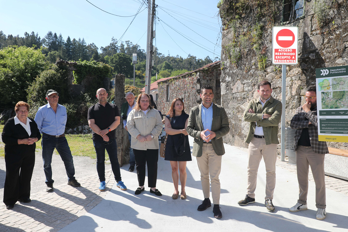 Remate das obras de humanización do núcleo dos Castros