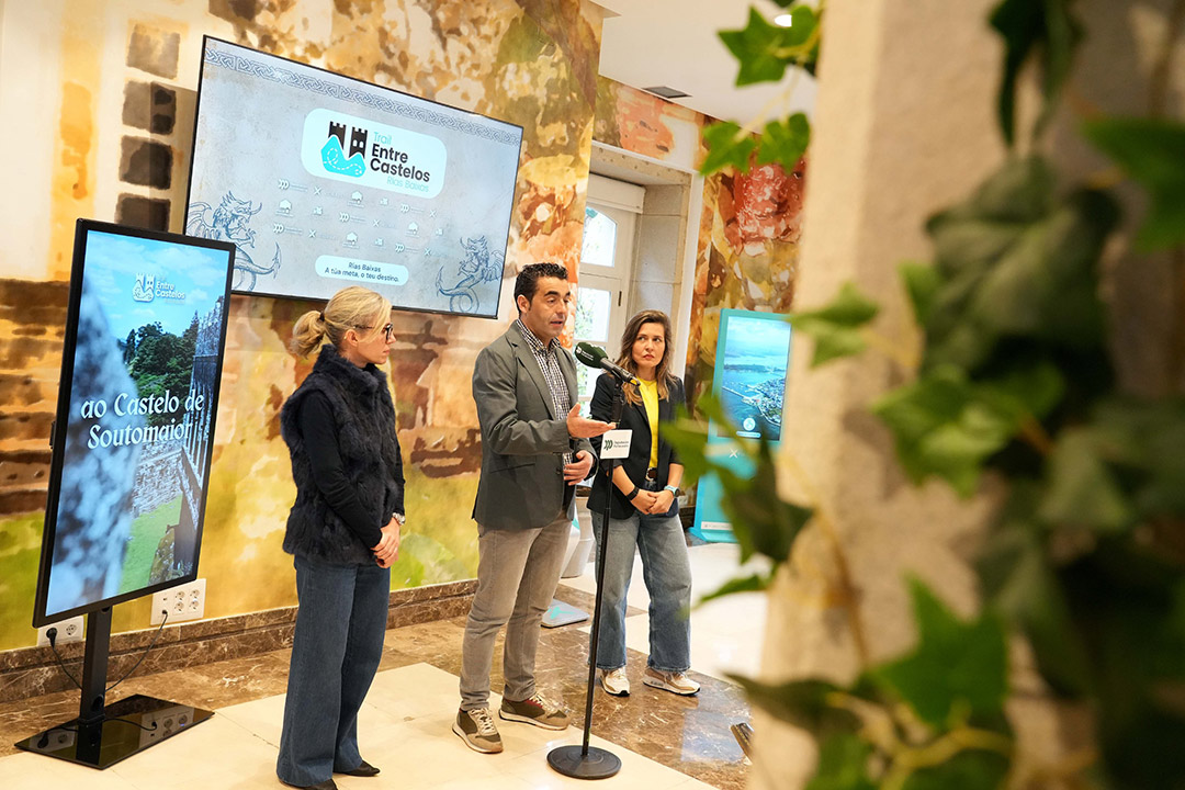 Luis López presenta trail entre castelos