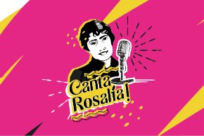 Imaxe do concurso escolar canta Rosalía