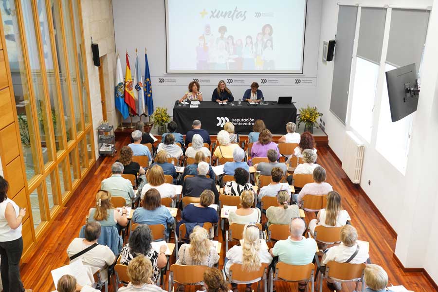 Presentación do programa +Xuntas as asociacións de Pontevedra 