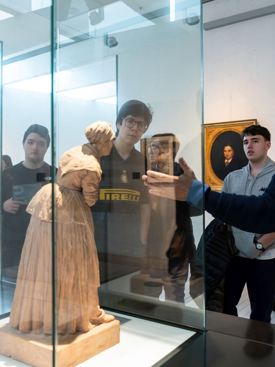 A Deputación promove un obradoiro no Museo de Pontevedra para indagar sobre se as emocións da arte son universais
