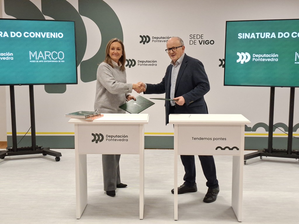 Luisa Sánchez co director deste centro artístico, Miguel Fernández-Cid