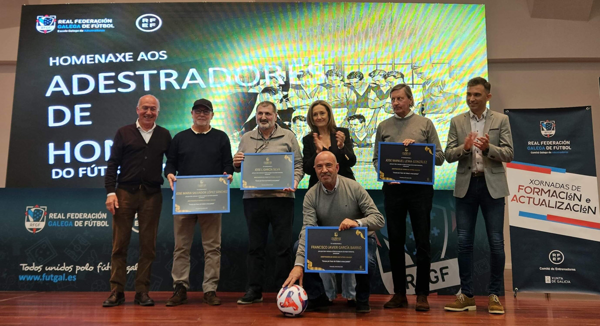 Xornada adestradores Fútbol Galicia