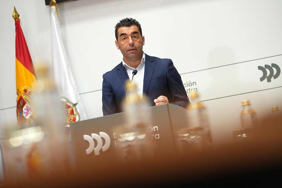 Conferencia de prensa de Luis López PEID