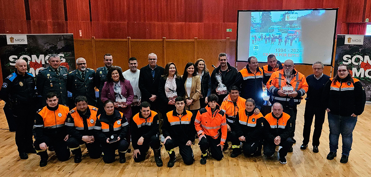 XXX aniversario da Agrupación de Voluntarios de Protección Civil de Mos 