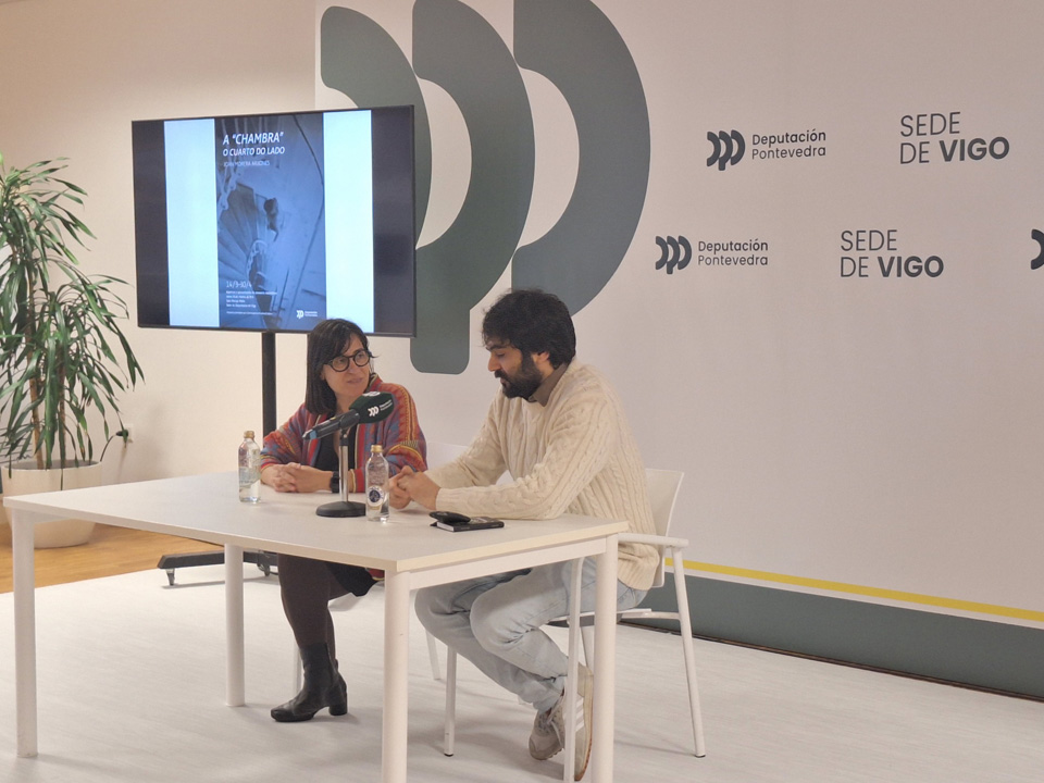 Inauguración da mostra de Joan Morera en Vigo