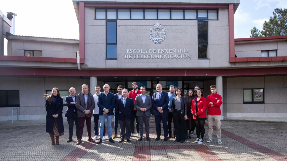  O presidente da Deputación visita a Universidade de Vigo