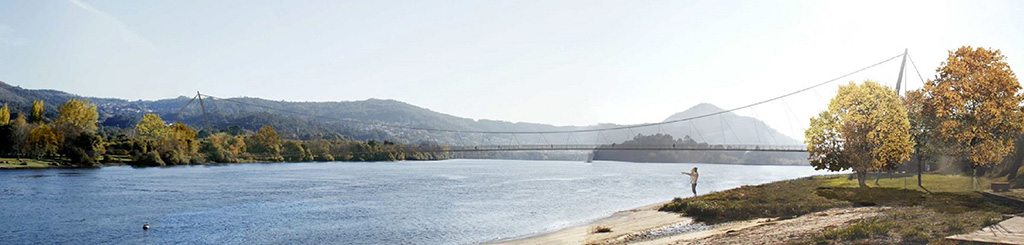  
		A ponte peonil de Tomiño-Cerveira, recoñecida nunhas xornadas organizadas pola ONCE como proxecto “destacado e influínte” a nivel estatal pola súa accesibilidade
	