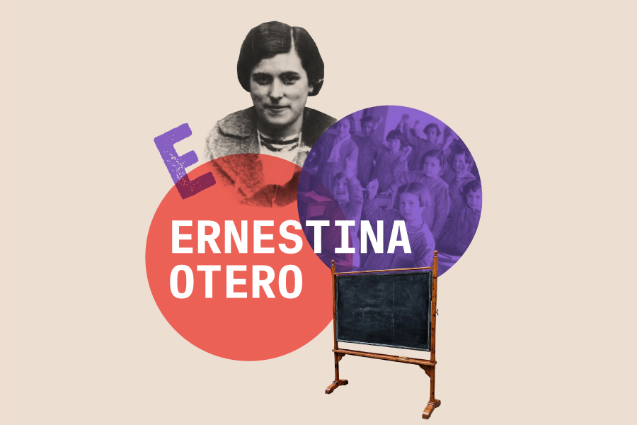  
		A historia da mestra Ernestina Otero centra o novo faladoiro do proxecto “Aquí faltan páxinas” en Redondela
	